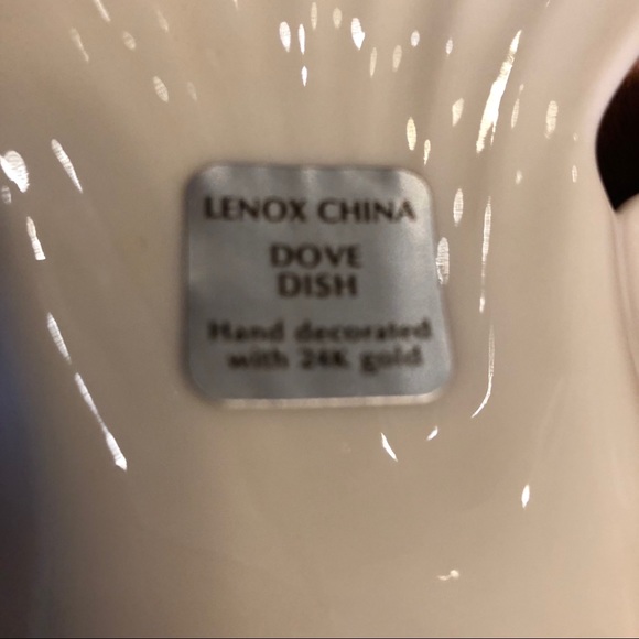 Lenox Dove Dish. - Picture 5 of 5